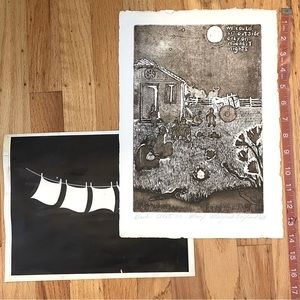 2 Philippines drawing prints